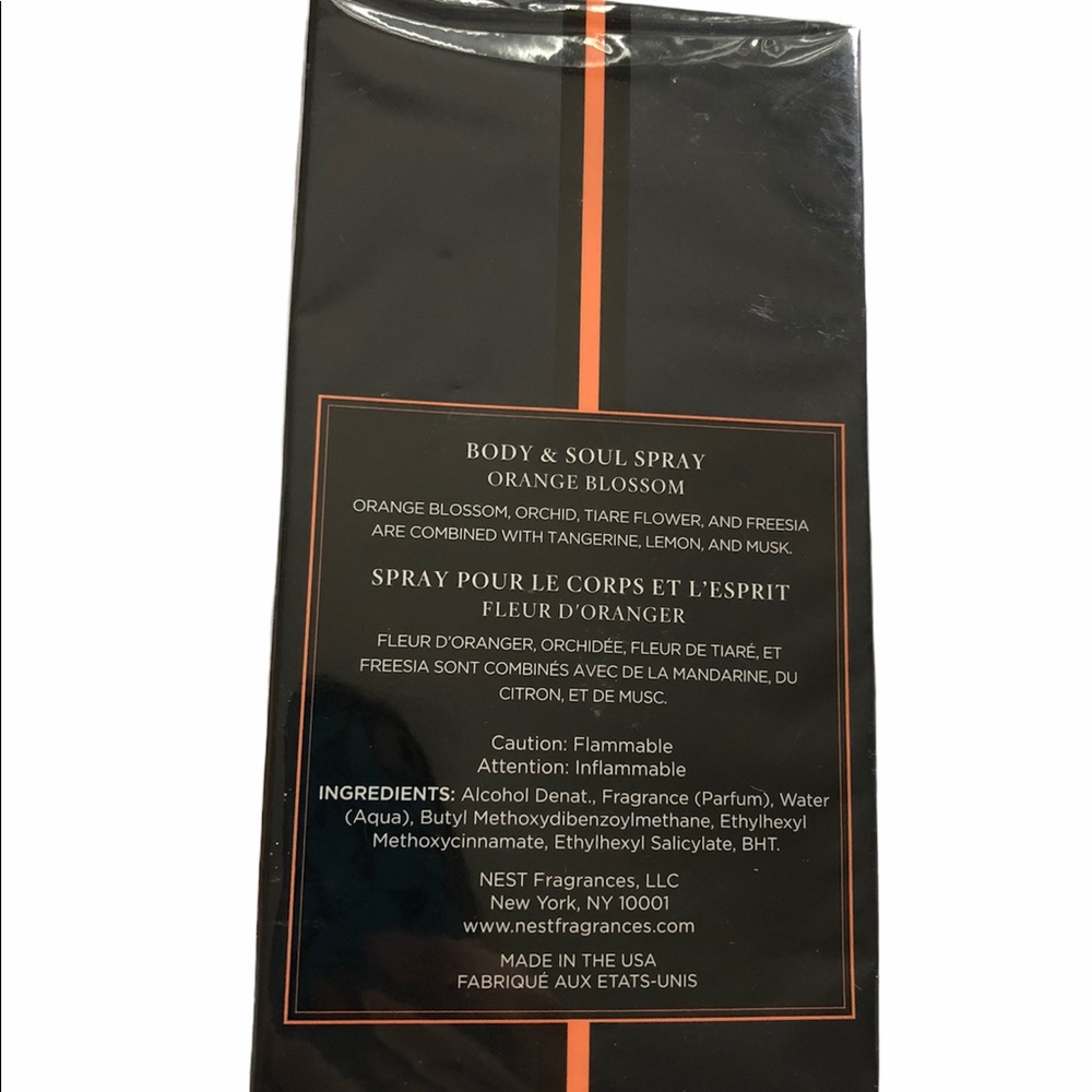 Nest Body & Soul orange blossom spray sealed! - Picture 3 of 3